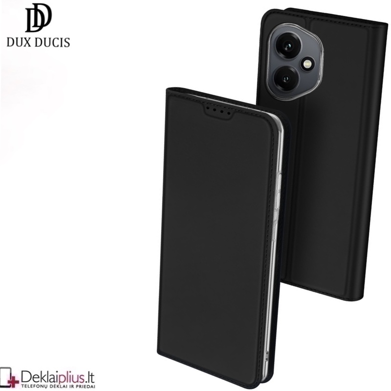 Dux Ducis Skin Pro dirbtinės odos dėklas - juodas (Huawei Honor 400) Dux Ducis Skin Pro dirbtinės odos dėklas - juodas (Huawei Honor 400)